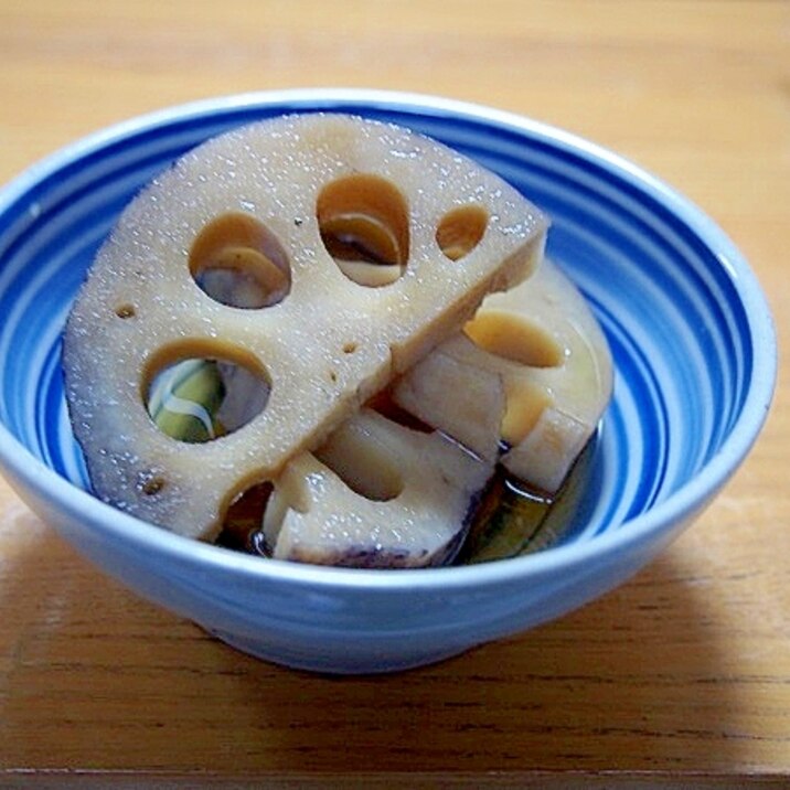 レンコン煮物